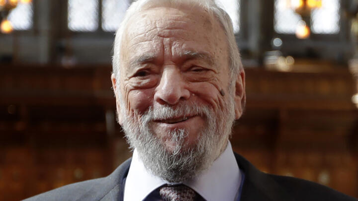 Stephen Sondheim after being awarded the Freedom of the City of London at a ceremony in London in 2018. He died on November 27, 2021, aged 91.